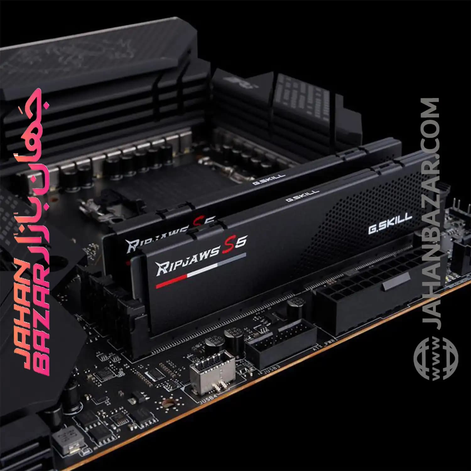 رم دسکتاپ جی اسکیل DDR5 دو کاناله MHz 5200 G.Skill RIPJAWS S5 ظرفیت CL40 64GB — تصویر ۴