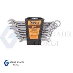 آچار یکسر رینگ 8 عددی پلکانی HT-252 — تصویر ۳