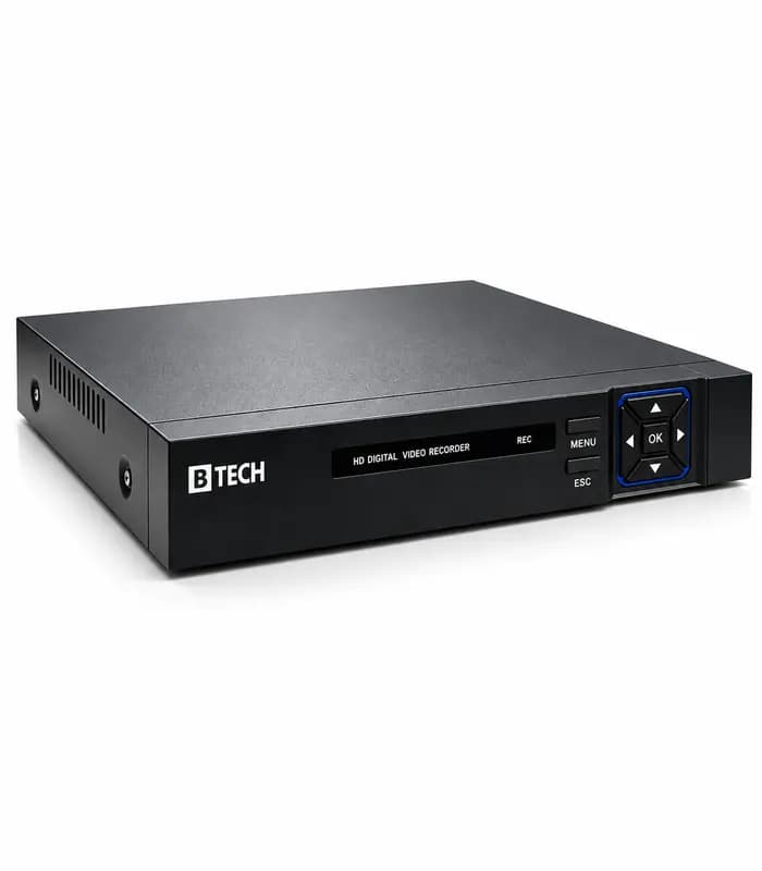 دستگاه IP NVR ده کانال 8MP ساپورت خروجی 4K تصویر هوش مصنوعی برند B-TECH مدل BT-810AI سرور داخلی (ایران) — تصویر ۲