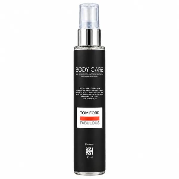 اسپری ضد تعریق و خوشبو کننده مردانه بادی کر مدل Tom Ford Fabulous حجم 50 میل