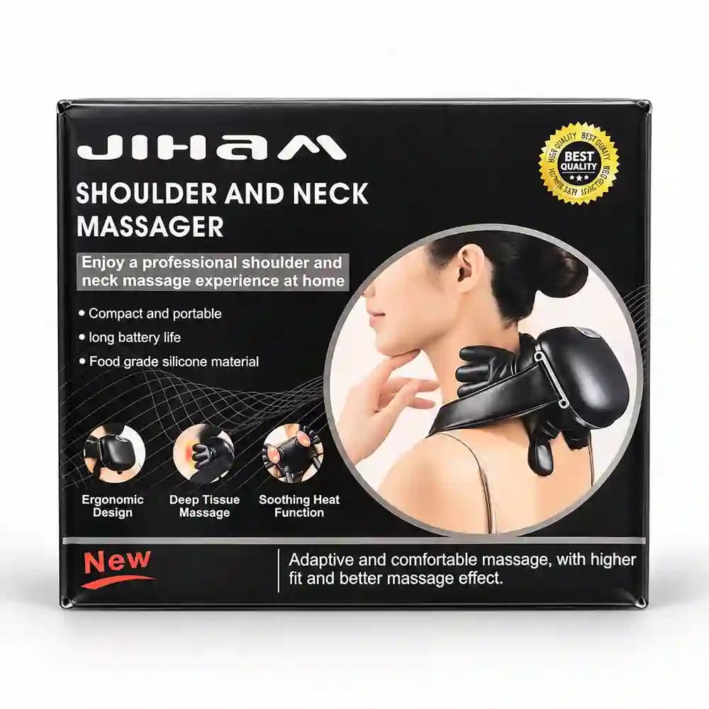 ماساژور برقی گردن و شانه JIHAN مدل CE-26412 — تصویر ۳