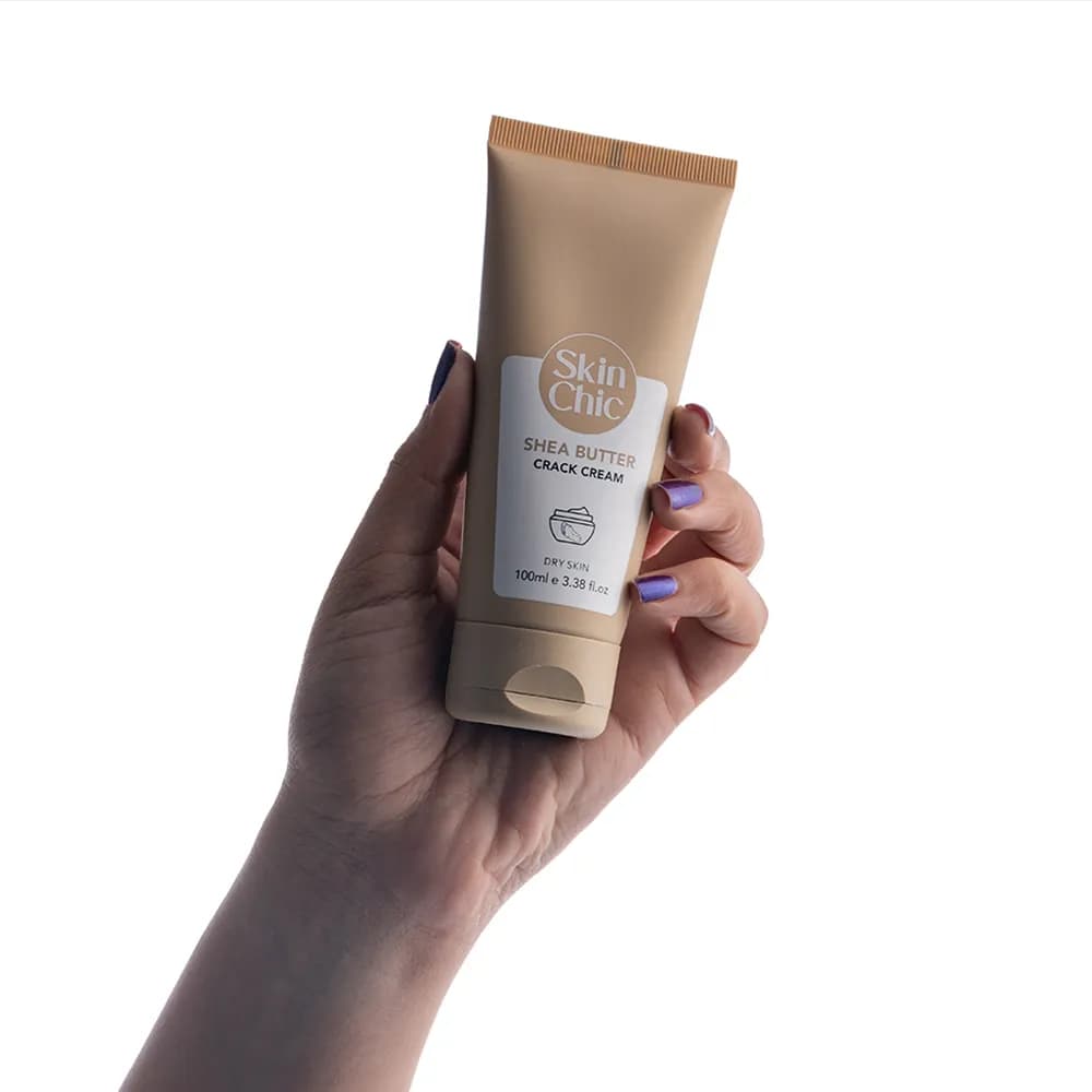 کرم ترک پوست اسکین شیک مدل shea butter حجم 100 میلی لیتر