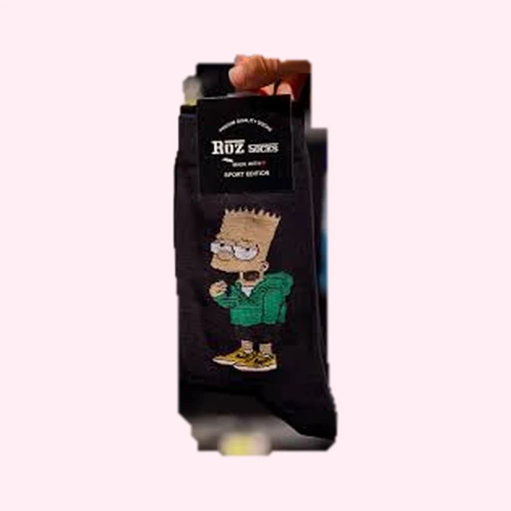 جوراب فانتزی بارت سیمپسون ROZ SOCKS مدل اسپرت — تصویر ۲