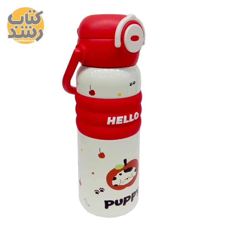 فلاسک استیل 600 میلی لیتری پاپی Puppy — تصویر ۵