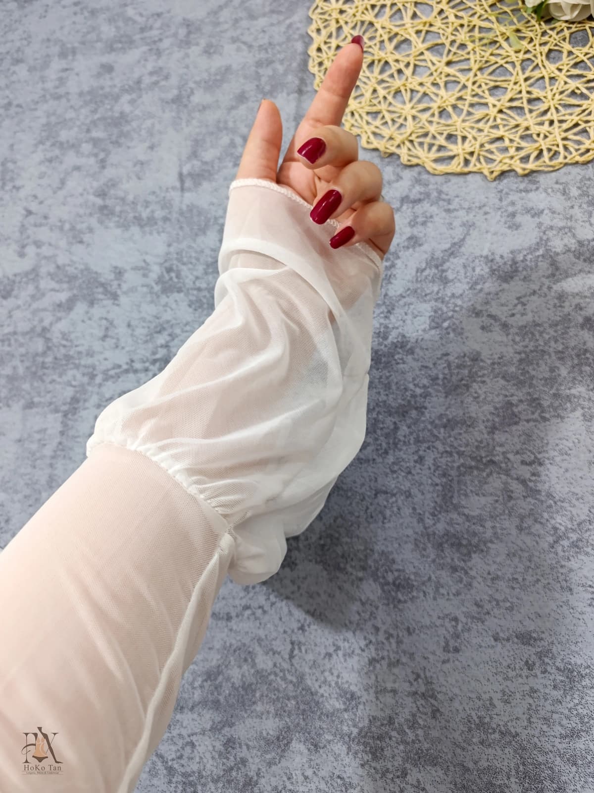 لباس خواب عروس دلبری رنگ سفید کد 83 — تصویر ۳