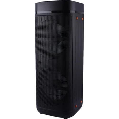 اسپیکر چمدانی بلوتوثی برودو BTS-2459 + میکروفون — تصویر ۷
