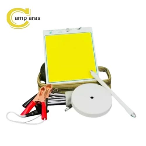 چراغ کمپینگ لنسری زینگارو مدل 08COB 50W ریموت دار — تصویر ۵