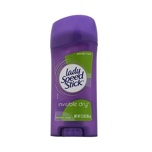 مام ضد تعریق زنانه لیدی اسپید استیک مدل Invisible Dry Powder Fresh وزن 65 گرم