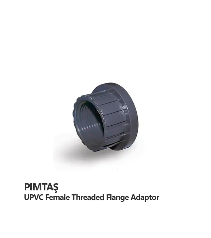 فلنچ آداپتور دندهای UPVC پیمتاش (PIMTAS) سایز 2 اینچ