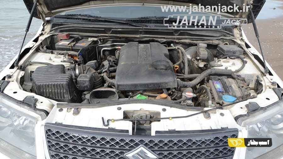 جک گازی درب موتور سوزوکی گرند ویتارا ( Front Gas Jack Suzuki Grand Vitara ) — تصویر ۲