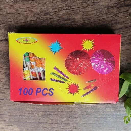 چتر تزئینی 100 تایی محصول کد1061