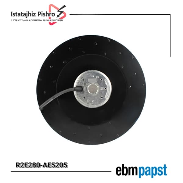فن سانتریفیوژ EBM Papst مدل R2E280‑AE52‑05 — تصویر ۲