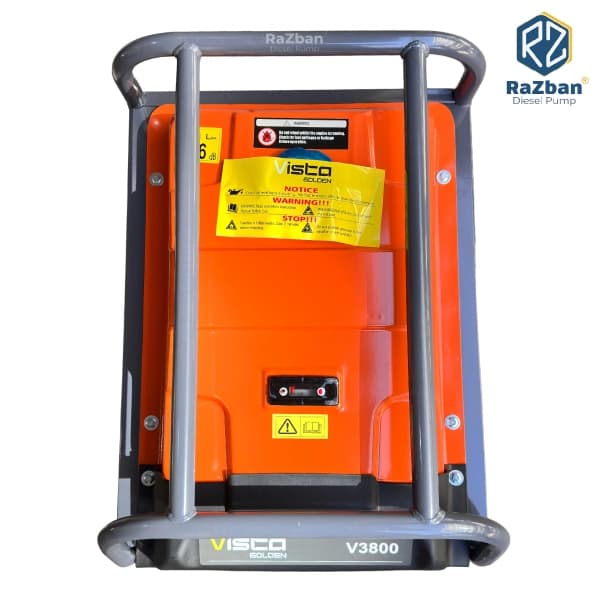 موتور برق بنزینی ویستا 3.5 کیلووات مدل V3800 تک فاز هندلی — تصویر ۲