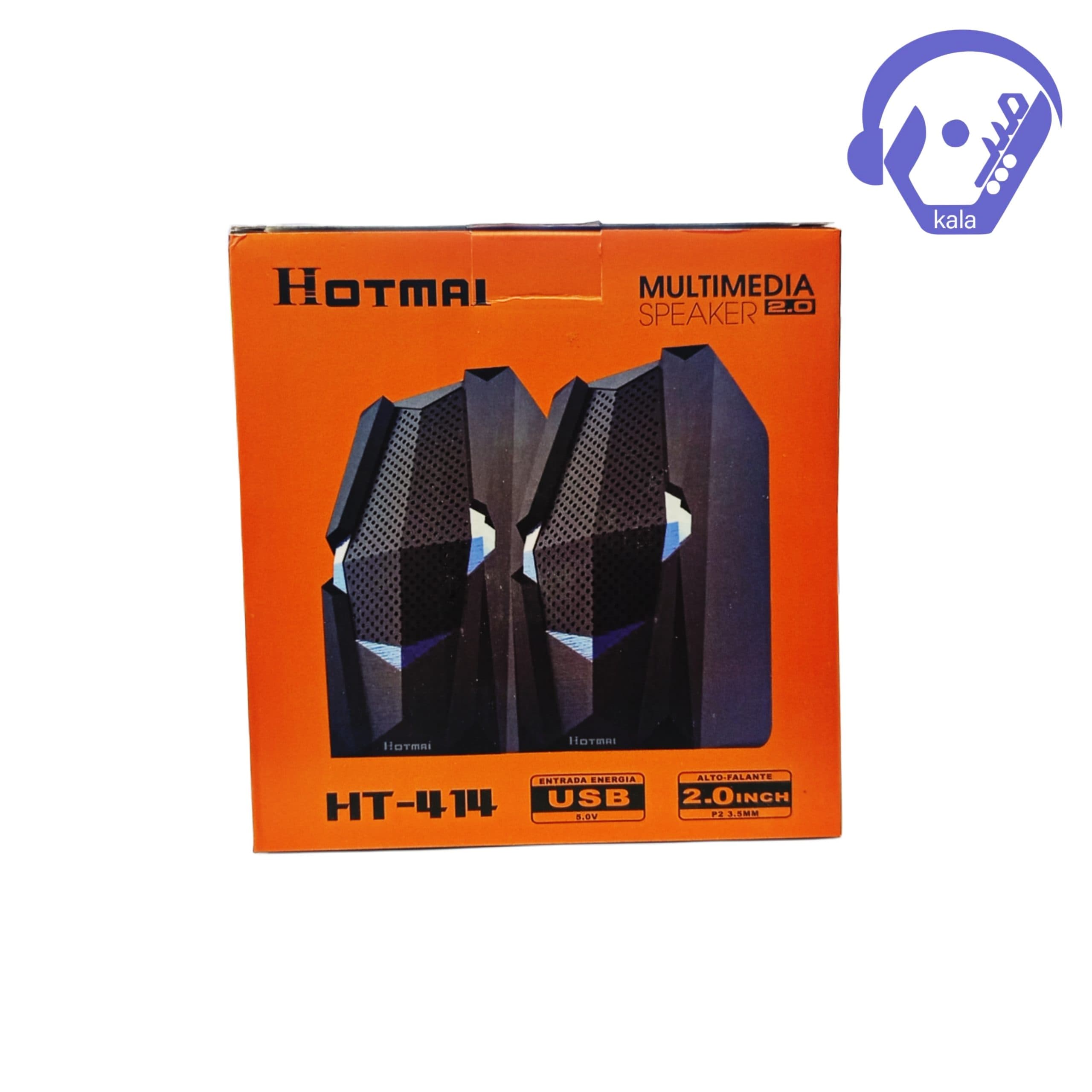 اسپیکر (بلندگو) چندرسانهای 2.0 کاناله Hotmai مدل HT-414