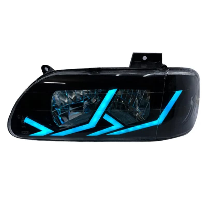 چراغ جلو خودرو گروه پژوهش صنعت مدرن مدل Lambo-Ice مناسب برای پراید بسته دو عددی — تصویر ۲