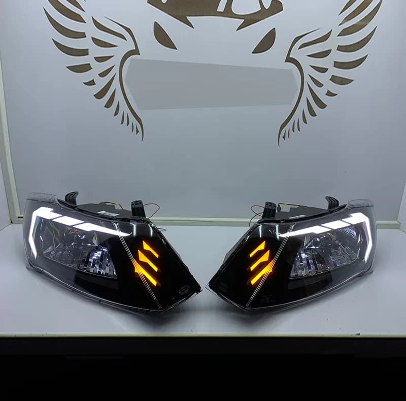چراغ جلو خودرو گروه پژوهش صنعت مدرن مدل Wild-W مناسب برای ساینا،کوئیک بسته دو عددی — تصویر ۳