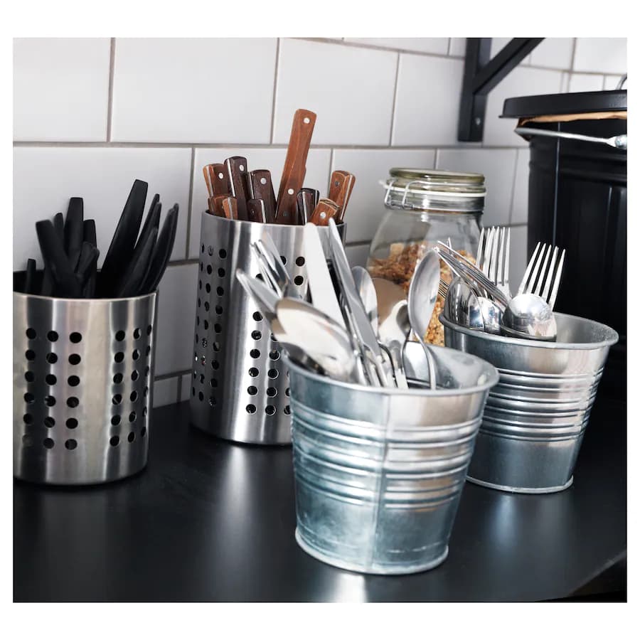 جاقاشق استیل بلند ایکیا IKEA-ORDNING — تصویر ۴