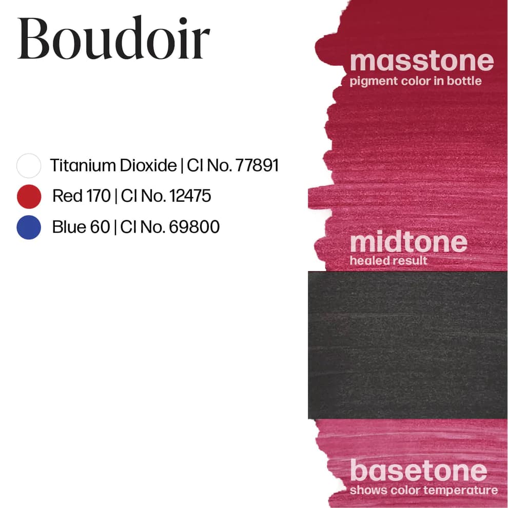 رنگ تاتو پرما بلند لوکس بودویر (luxe boudoir) حجم 15 میل — تصویر ۳