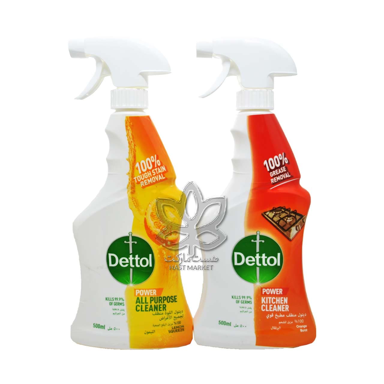 اسپری پاک کننده همه کاره رایحه لیمو ۵۰۰ میل دتول – dettol — تصویر ۳