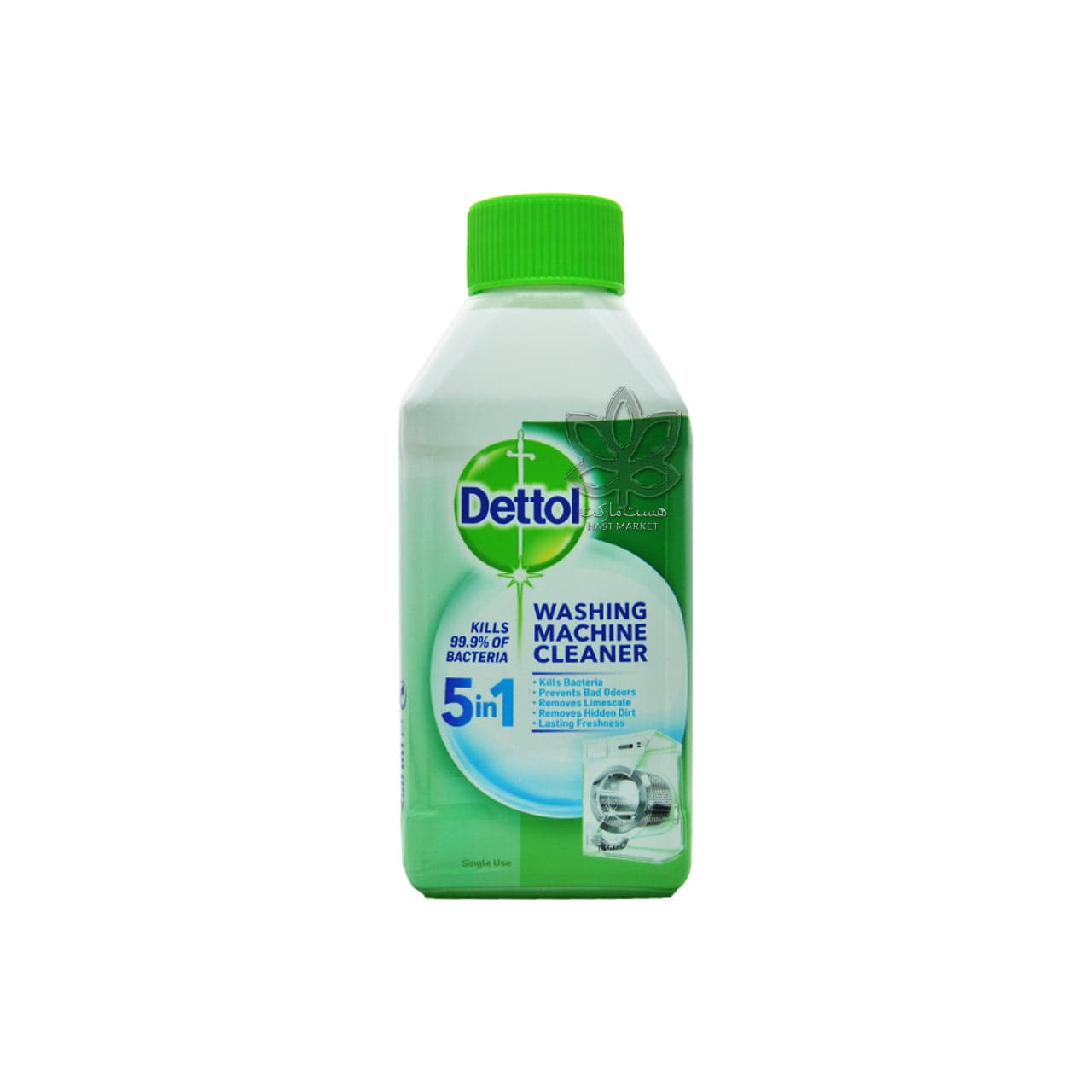 مایع جرمگیر و ضدعفونی کننده ماشین لباسشویی ۲۵۰ میل دتول – dettol