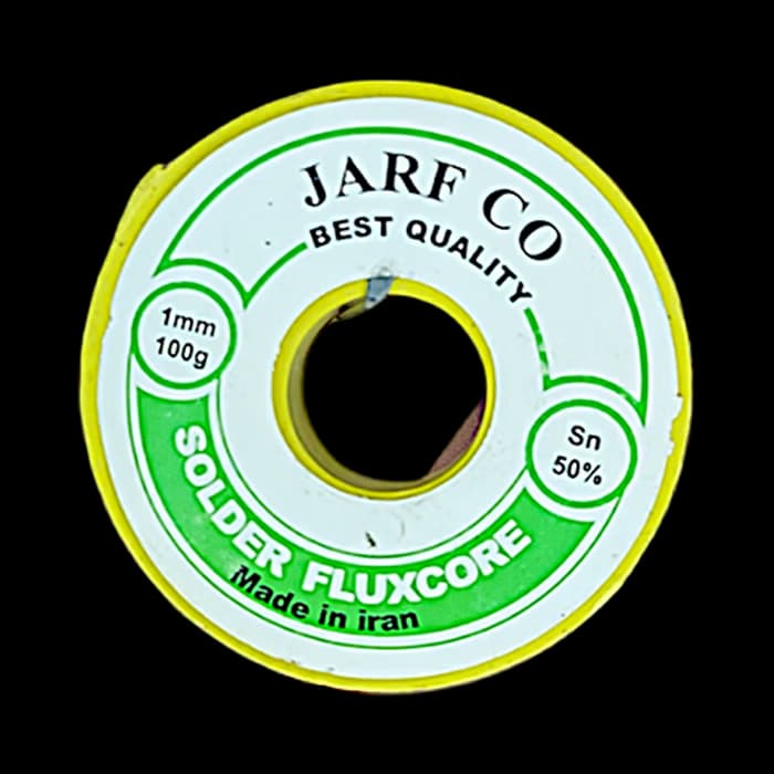 سیم لحیم ژرف مدل ZHARF 1mm 100gr (50% قلع)
