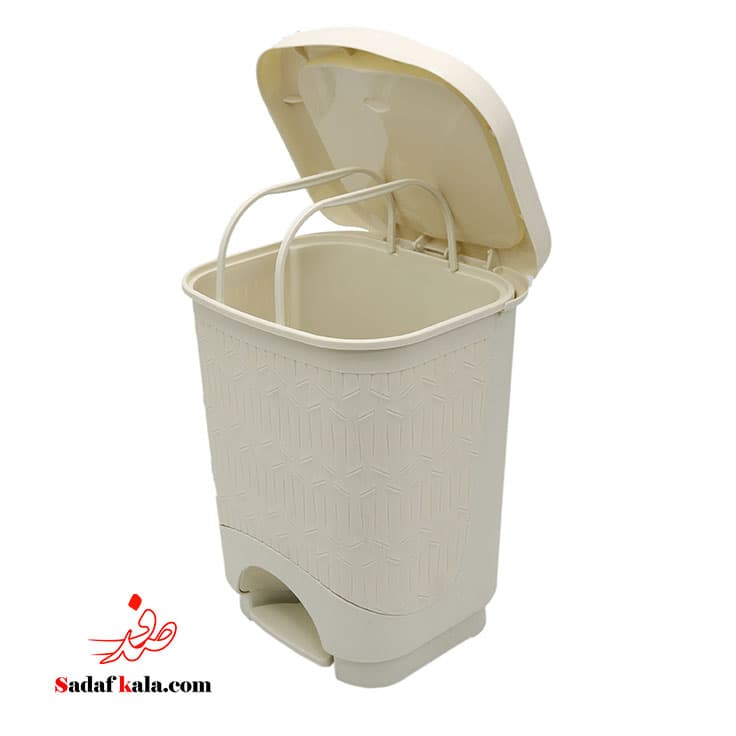 سطل پدالی 4 گوش بزرگ بامبو لیمون(4)/1580 — تصویر ۳