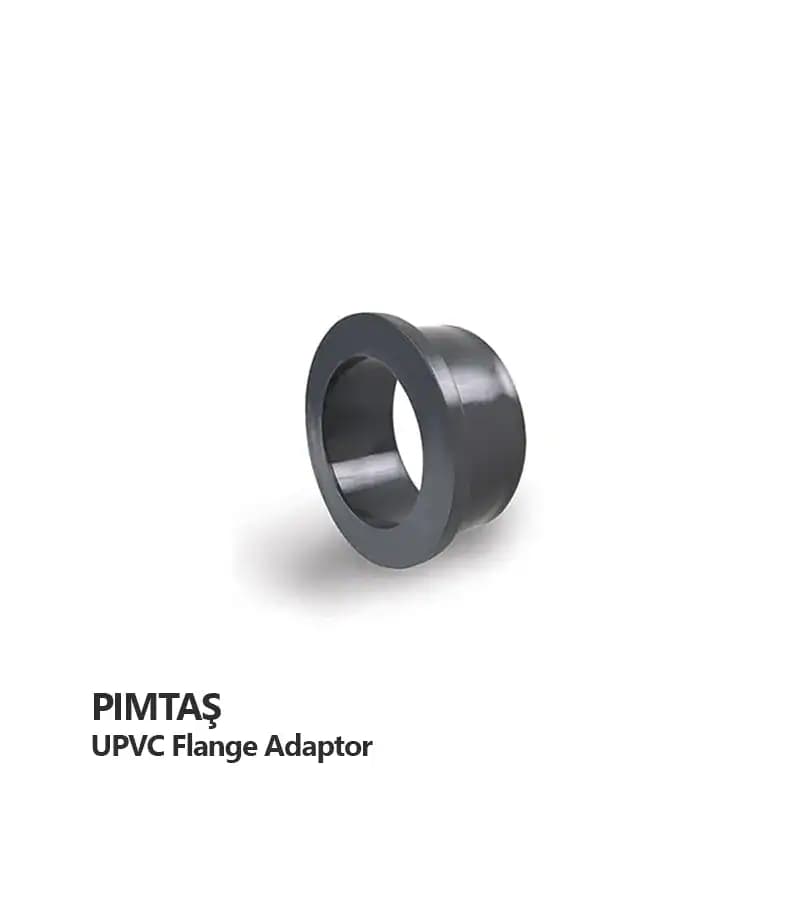 فلنچ آداپتور چسبی UPVC پیمتاش (PIMTAS) سایز 200 میلیمتر