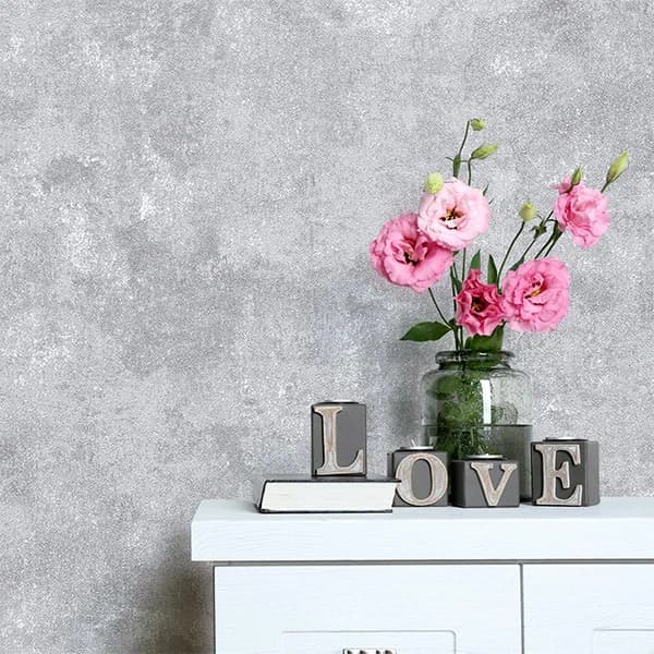 کاغذ دیواری کربن1 طرح پتینه خاکستری کد ۱۰۱۱۸