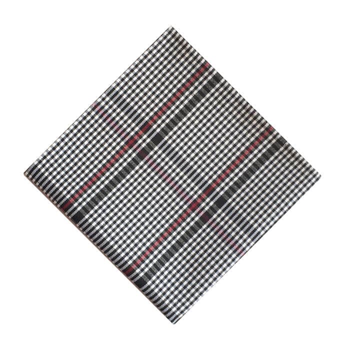 دستمال جیب مردانه چهارخانه دست دوز PSH1193