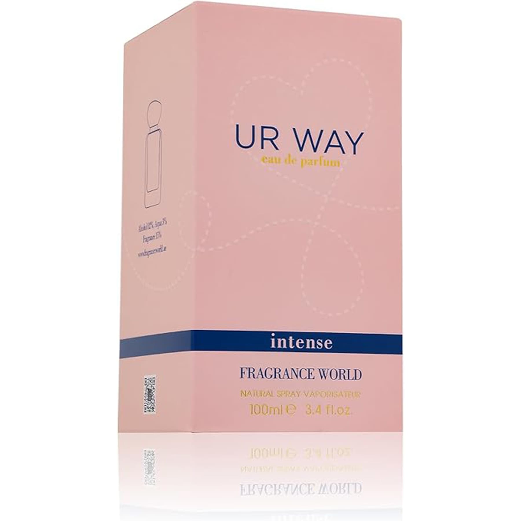 عطر و ادکلن زنانه ادو پرفیوم زنانه فراگرنس ورد مدل UR WAY حجم 100 میلی لیتر — تصویر ۴