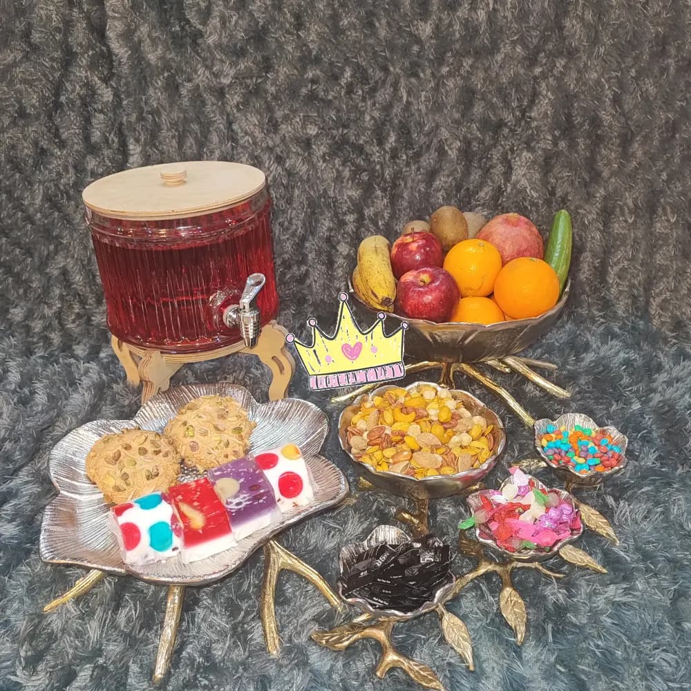 کلمن شیشه ای یک طبقه طرح هایکا شیشه ساده — تصویر ۴