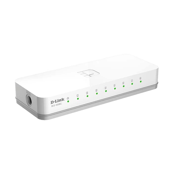 سوئیچ 8 پورت مگابیتی و دسکتاپ دی لینک مدل DES-1008C — تصویر ۳