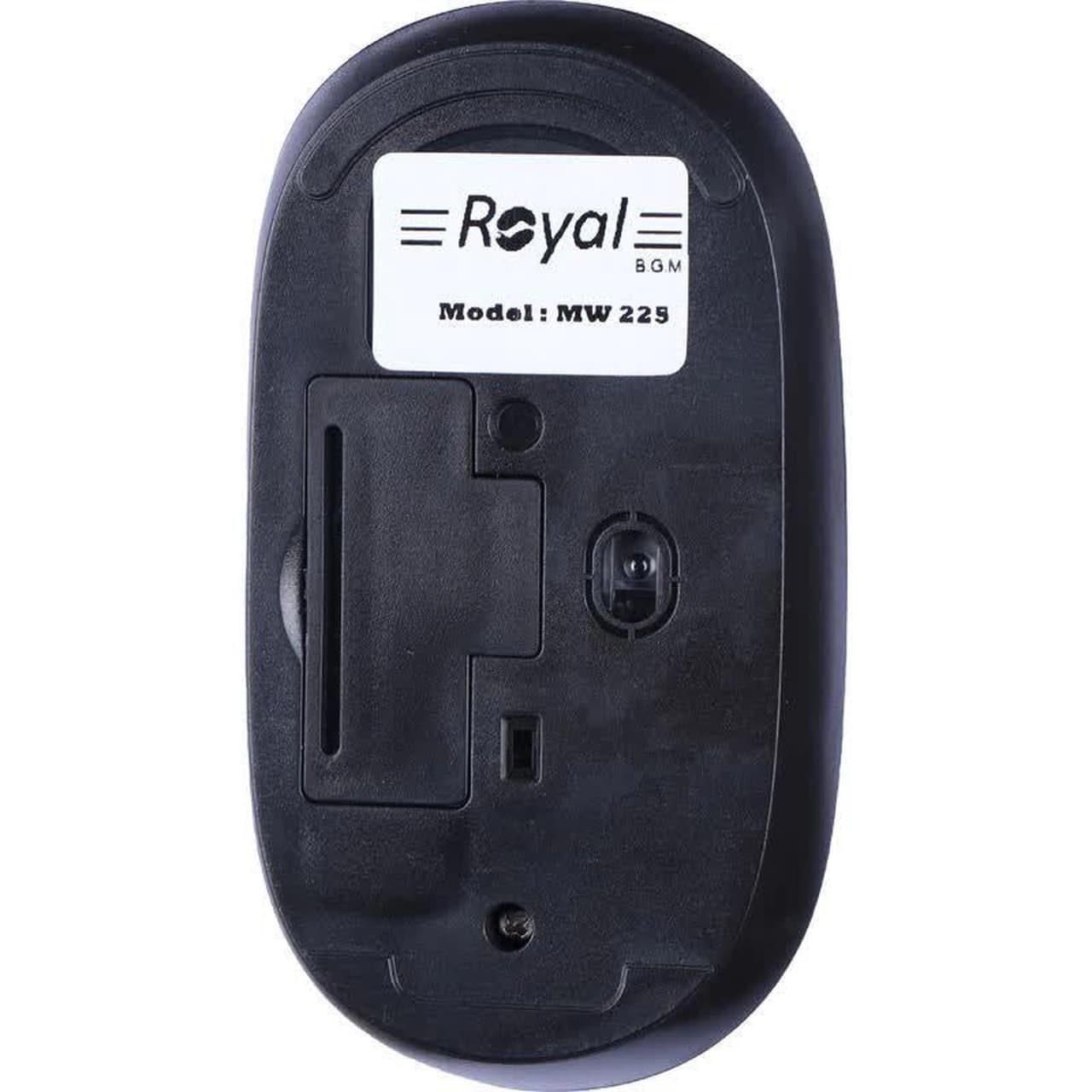ماوس بی سیم Royal مدل MW-225 – مشکی – RYL — تصویر ۴
