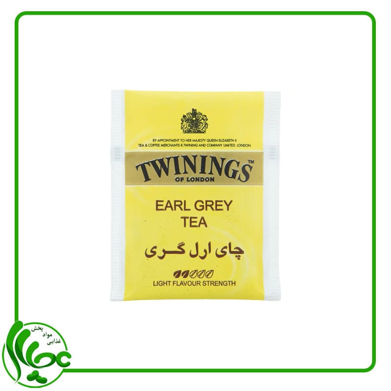 چای سیاه کیسه ای ارل گری توینینگز 100عددی — تصویر ۲
