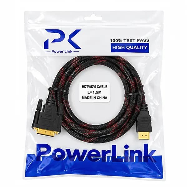 کابل DVI به HDMI طول 1.5 متر — تصویر ۲
