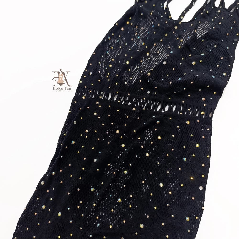 لباس خواب فانتزی نگین دار کد 09 — تصویر ۲