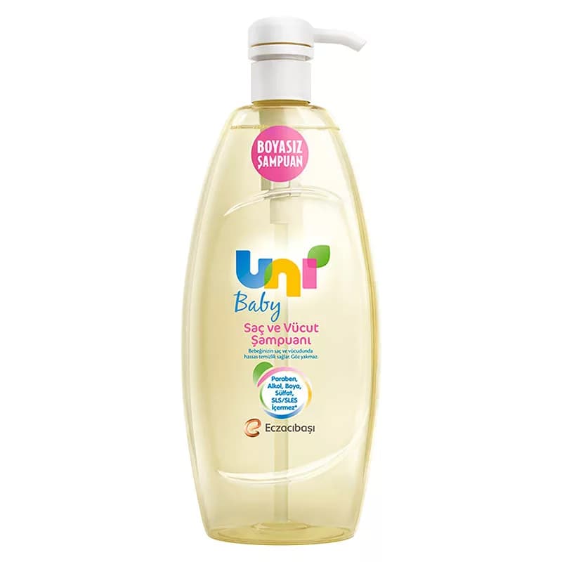 شامپو سر و بدن 900ml پمپی یونی uni