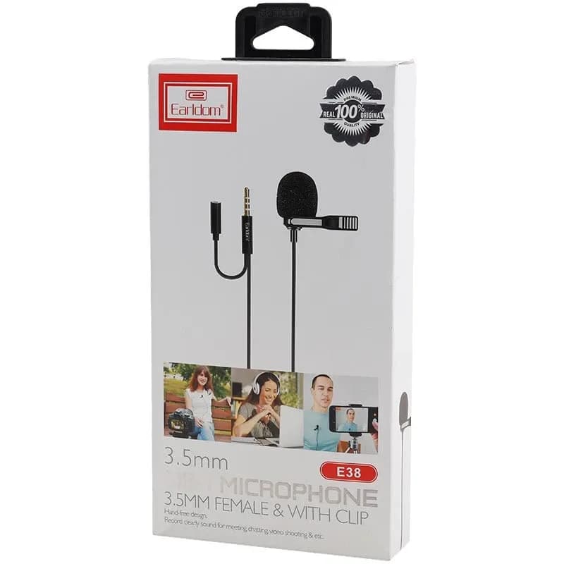 میکروفون یقه ای Earldom ET-E38 کد 9916 — تصویر ۳