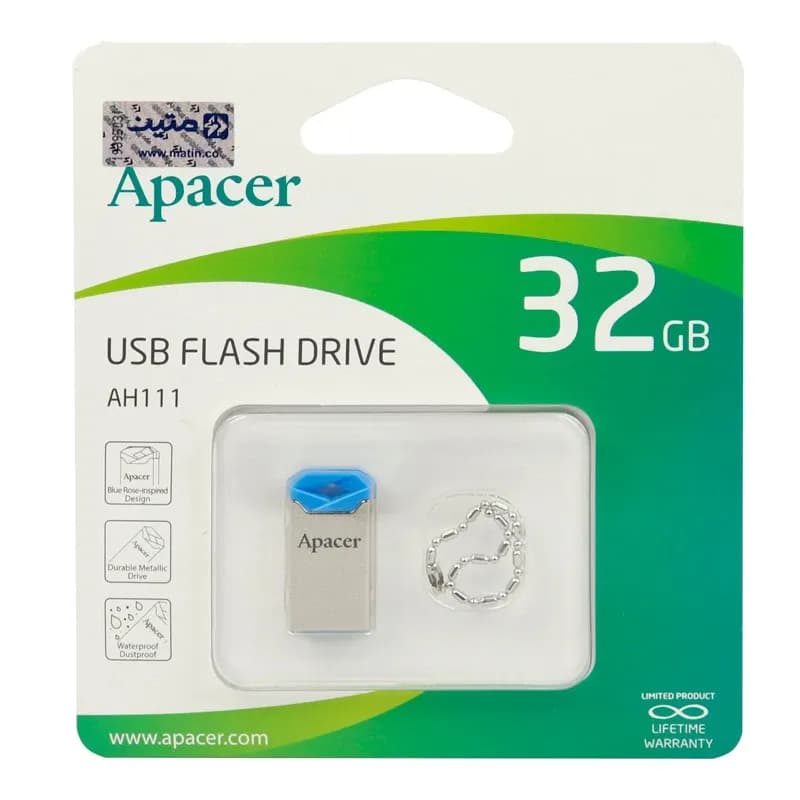 فلش 32 گیگ اپیسر Apacer AH111 کد 0746-9919 — تصویر ۴