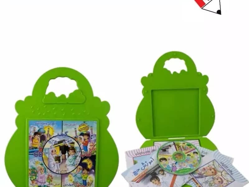 کیف کتاب و CD آموزش 5 جلدی احکام هدهدک 23134
