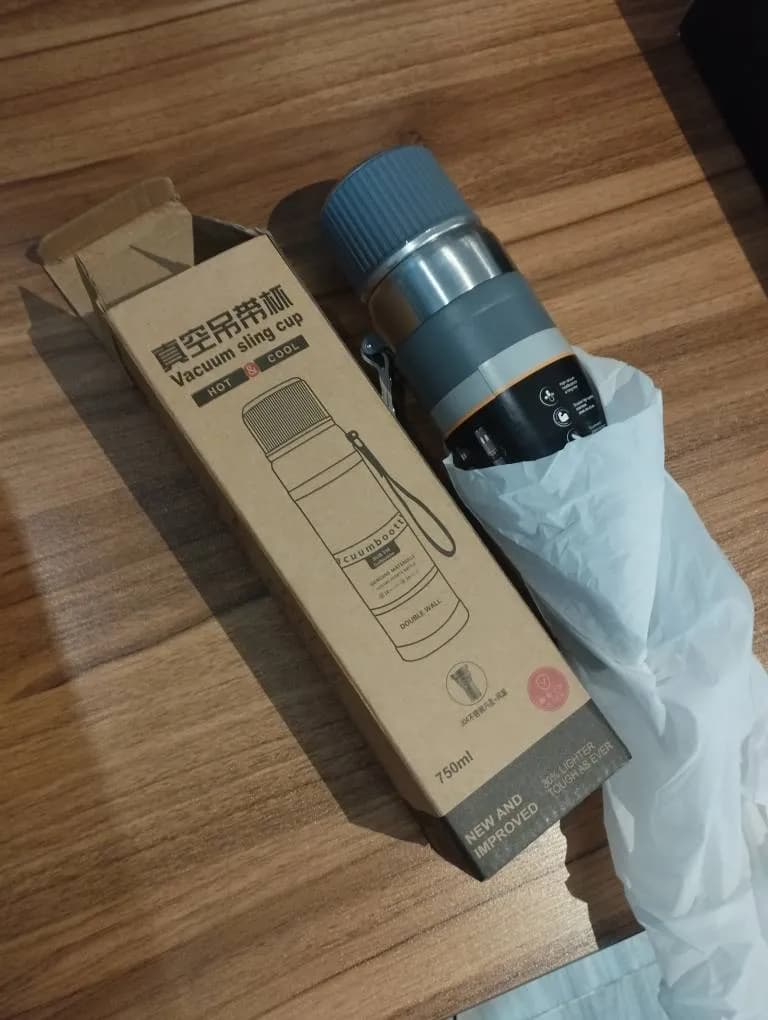 فلاسک جی کی JK مدل Vacuum گنجایش 1000 میلی لیتری | استیل — تصویر ۴