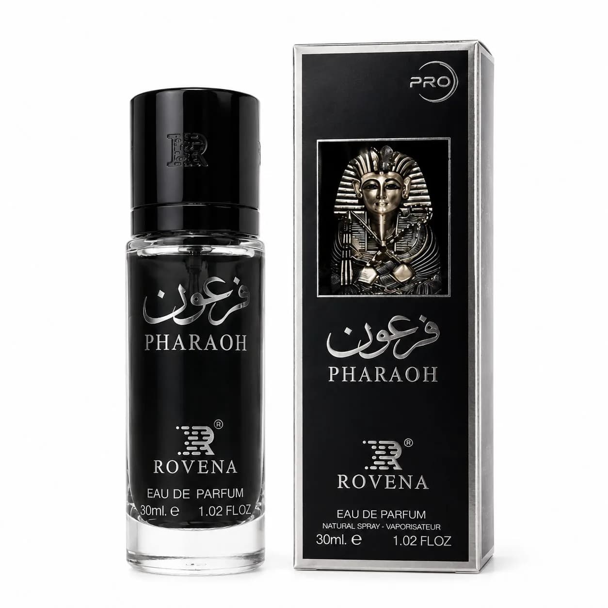 عطر جیبی فرعون روونا حجم 30 میل مردانه زنانه ادو پرفیوم — تصویر ۲