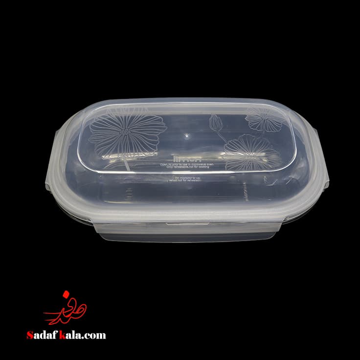 ظرف شیشه ای بیضی دربدار 900 میل لیمون(12)/2006 — تصویر ۳