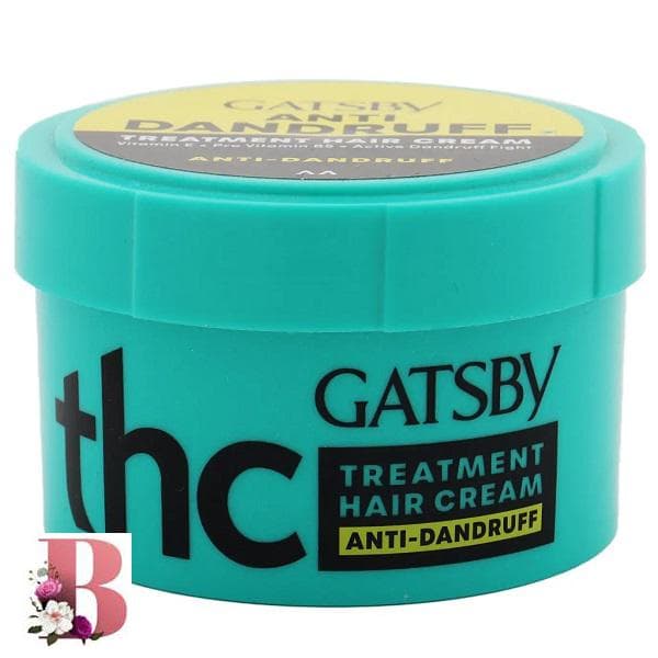 کرم مو ضد شوره گتسبی ۱۲۵ گرمی | Gatsby Anti-Dandruff Treatment Hair Cream 125g