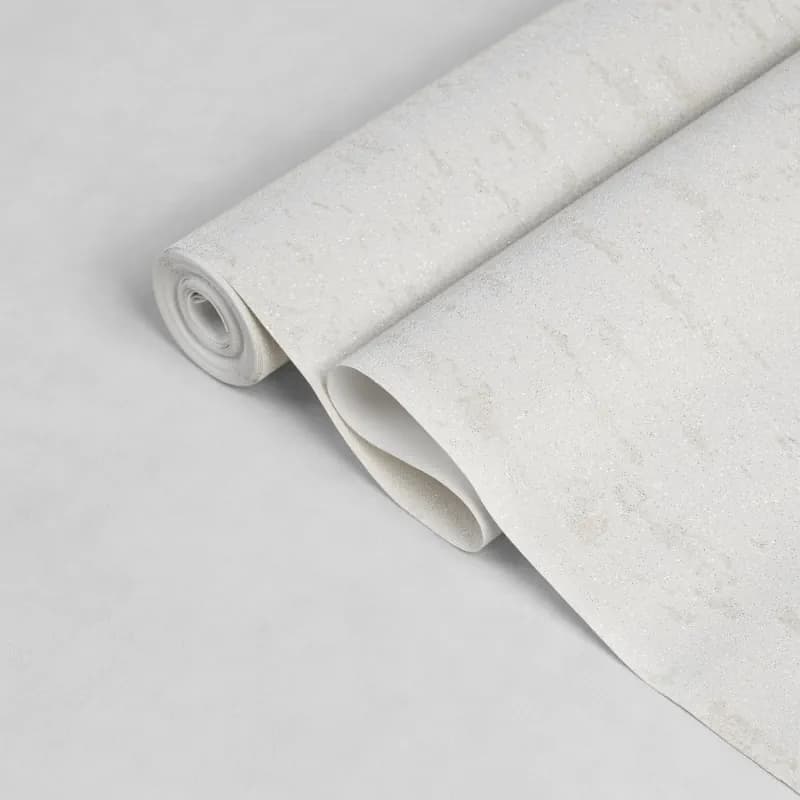 کاغذ دیواری هاش دو او H2O طرح ساده کرم کد 904C — تصویر ۴