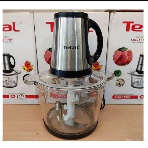 خردکن و غذا ساز تفال 4 لیتر تیغه طلایی مدل TF-8368X همراه با تیغه یدکی — تصویر ۵