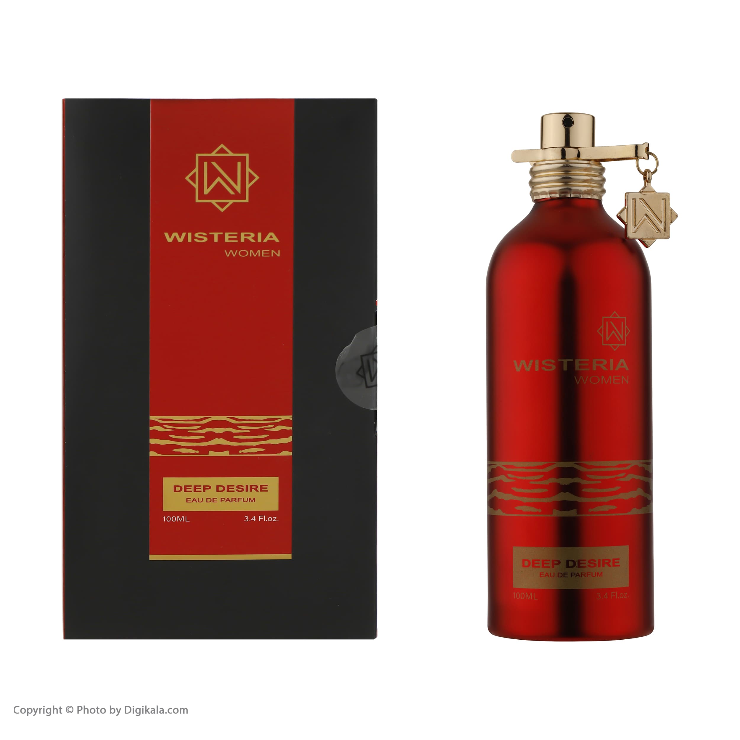 عطر و ادکلن زنانه ادو پرفیوم زنانه ویستریا مدل deep desire حجم 100 میلی لیتر — تصویر ۲