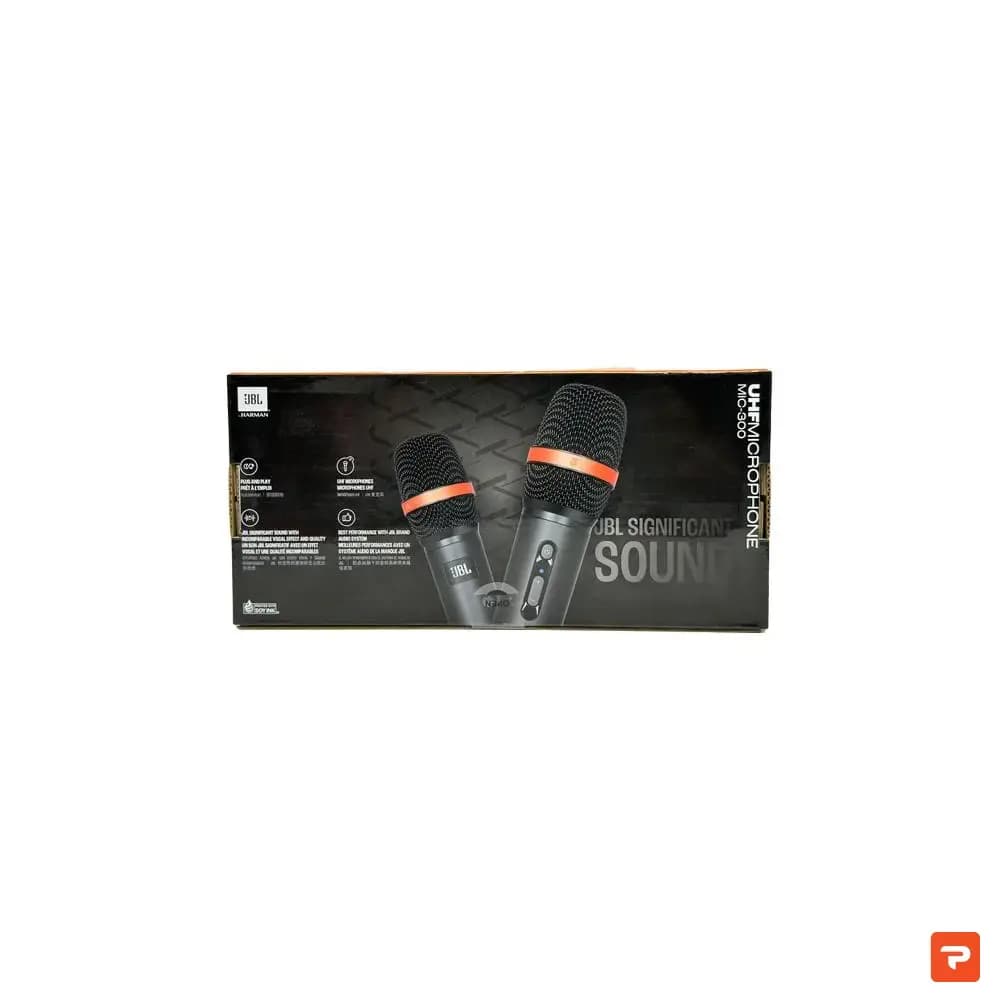 ست میکروفون بی سیم جی بی ال مدل UHF MIC-300 — تصویر ۴