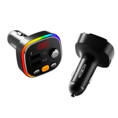 شارژر فندکی 2 پورت و کار کیت موکسوم مدل MOXOM MX-VC26