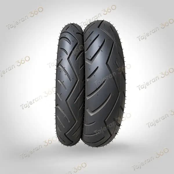 لاستیک موتور سیکلت IRC سایز 120/70/17 و 90/80/17